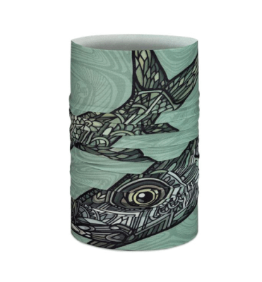 BANDANA COOLNET UV ANDREA LARKO BONEFISH SAGE