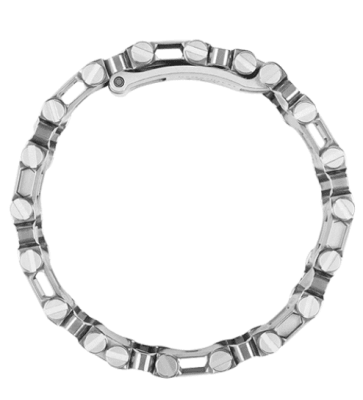 PULSERA TREAD SILVER METRIC