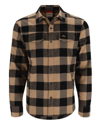 CAMISA GALLATIN FLANNEL LS SHIRT CORK BUFFALO CHECK1