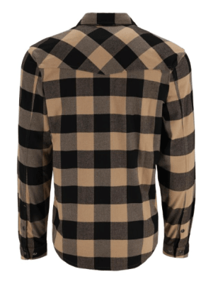 CAMISA GALLATIN FLANNEL LS SHIRT CORK BUFFALO CHECK