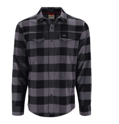 CAMISA GALLATIN FLANNEL LS SHIRT SLATE BUFFALO CHECK