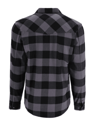 CAMISA GALLATIN FLANNEL LS SHIRT SLATE BUFFALO CHECK
