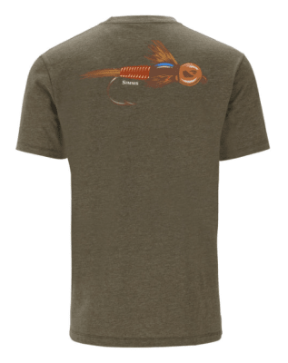 POLERA LET IT FLY T-SHIRT MILITARY HEATHER