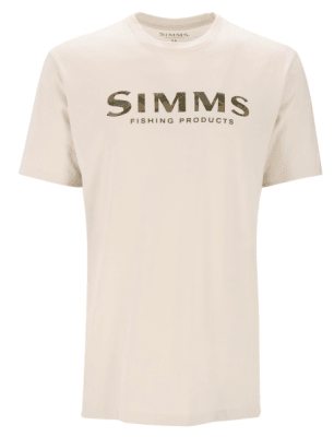 POLERA SIMMS LOGO T-SHIRT NATURAL1