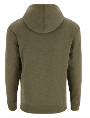 POLERON UNISEX SIMMS LOGO HOODY MILITARY HEATHER