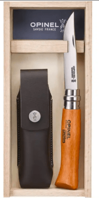 CUCHILLO WOODEN GIFT BOX SHEATH CARBONO