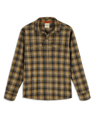 CAMISA GALLATIN FLANNEL LS SHIRT KENNEBEC PLAID STONE1