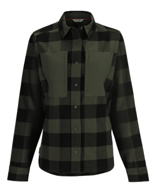 CAMISA WMS GUIDE FLANNEL LODEN BUFFALO CHECK1
