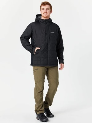 SIM CHAQUETA FALL RUN HYBRID HOODY BLACK