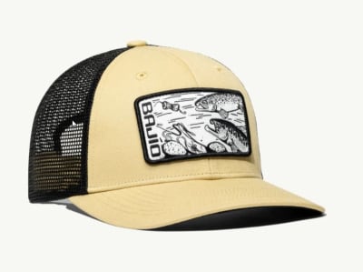 JOCKEY TROUT PATCH TRUCKER HAT