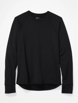 PRIMERA CAPA BASELAYER LS CREW BLK