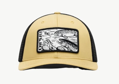 JOCKEY TROUT PATCH TRUCKER HAT1