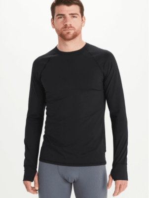PRIMERA CAPA BASELAYER LS CREW BLK