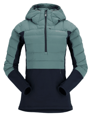 CHAQUETA WMS EXSTREAM PULL OVER HOODY AVALON TEAL1