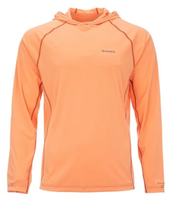 POLERA SOLARFLEX HOODY CORAL REEF HEATHER