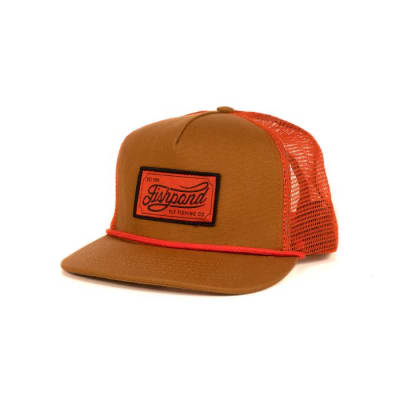 JOCKEY HERITAGE TRUCKER HAT SANDBAR/ORANGE