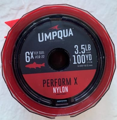 TIPPET PERFORM X TROUT NYLON TIPPET 100YDS1