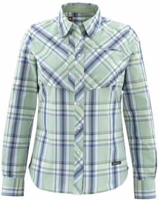 CAMISA WM'S BIG SKY LS CELERY PLAID1