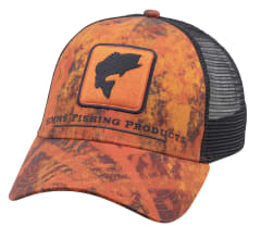 JOCKEY BASS ICON TRUCKER VELOCITY PRINT ORANGE