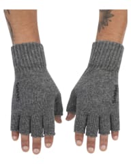 GUANTES WOOL HALF FINGER GLOVE STEEL