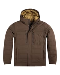 CHAQUETA CARDWELL HOODED JACKET HICKORY