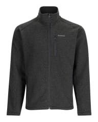 POLAR RIVERSHED FULL ZIP BLACK HEATHER