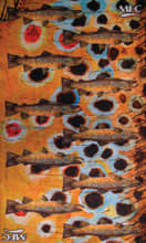 BANDANA FISH GAITER CURRIER'S BROWN TROUT