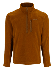 POLAR RIVERSHED HALF ZIP COBIA HEATHER