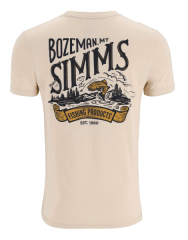 POLERA BOZEMAN SCENE T-SHIRT NATURAL