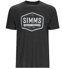 POLERA FLY PATCH T-SHIRT CHARCOAL HEATHER