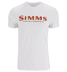 POLERA SIMMS LOGO T-SHIRT PURE WHITE