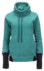 POLERON WMS RIVERSHED SWEATER AVALON TEAL