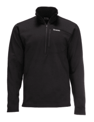 POLAR THERMAL 1/4 ZIP TOP BLACK