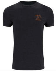 POLERA STACKED LOGO BASS T-SHIRT CHARCOAL HEATHER