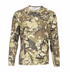 POLERA SOLARFLEX LS CREWNECK PRINT RIPARIAN CAMO
