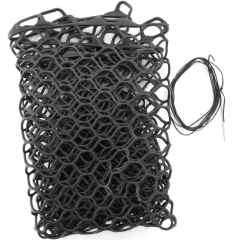 NOMAD REPLACEMENT RUBBER NET BLACK 12.5