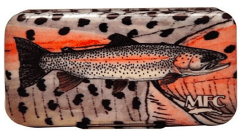 CAJA POLY FLY BOX CURRIER'S RAINBOW TROUT
