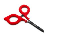 RIVER GRIP 5 IN CLAMP CURVED RED