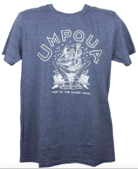 POLERA FOLK CONCERT HEATH NAVY