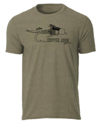 POLERA TEE FLY GUY COPPER JOHN GREEN