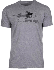 POLERA TEE FLY GUY COPPER JOHN HEATHER