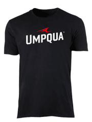POLERA TEE UMPQUA LOGO BLACK