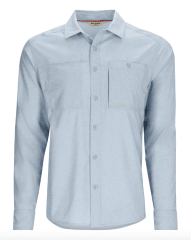 CAMISA CHALLENGER LS SHIRT STEEL BLUE