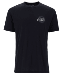 POLERA CIRCLE LOCKUP T-SHIRT BLACK