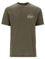 POLERA CIRCLE LOCKUP T-SHIRT MILITARY HEATHER