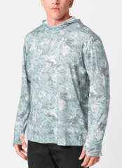 POLERA SOLARFLEX HOODY BACK EDDY WHITE