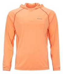 POLERA SOLARFLEX HOODY CORAL REEF HEATHER