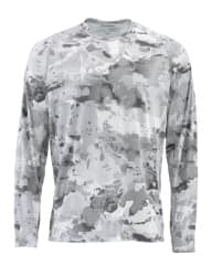 POLERA SOLARFLEX LS CREWNECK CLOUD CAMO GREY