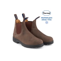 BLUNDSTONE #584 RUSTIC BROWN