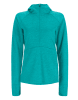 POLERA WMS BUGSTOPPER HOODY BLUEGRASS HEATHER1